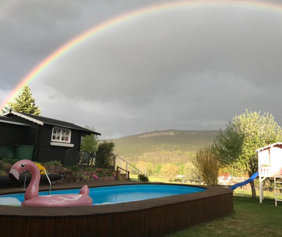 Ferienwohnung Am Tor Zum Thueringer Wald Plaue  Dış mekan fotoğraf